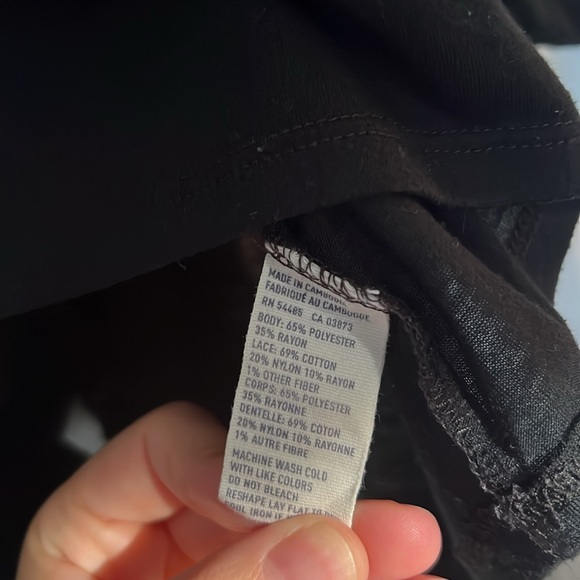 American Eagle Outfitters Black Crochet Top - Picture 5 of 8